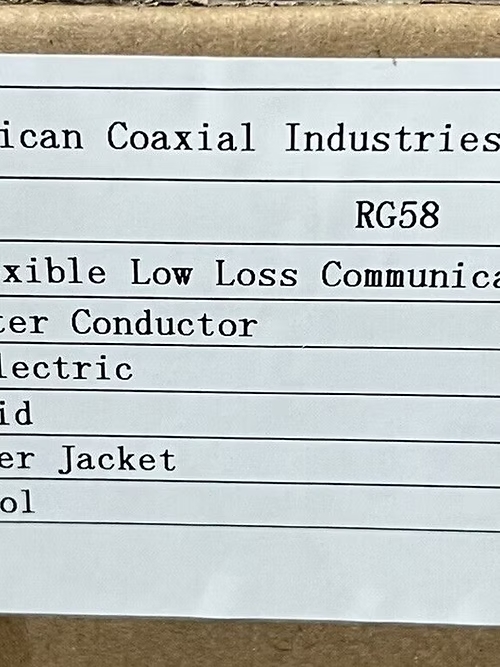 RG58/U Low Loss Coaxial Cable 50 Ohm NEW USA QUALITY - Image 2