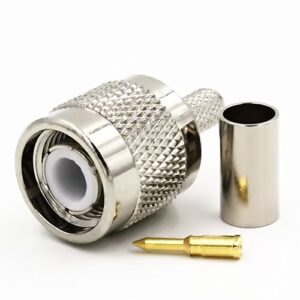 TNC MALE CRIMP RG58 LMR195 RFC195