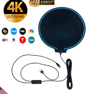 TV Antenna Newest 4k 1080p HDTV Indoor Digital Amplified Up 3600Miles USA